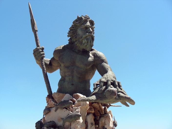 NeptuneFullPose.gif - King Neptune on the Boardwalk