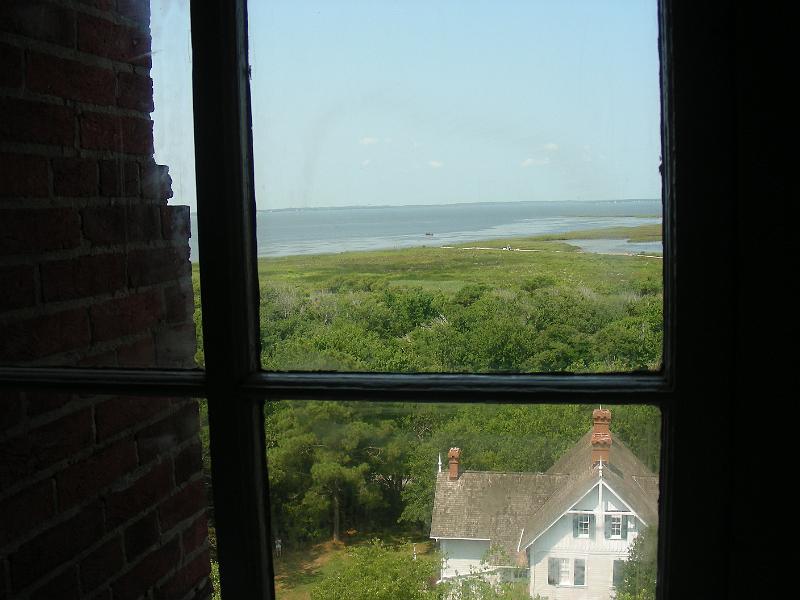 DSCN2590.JPG - From Inside Currituck Beach Lighthouse