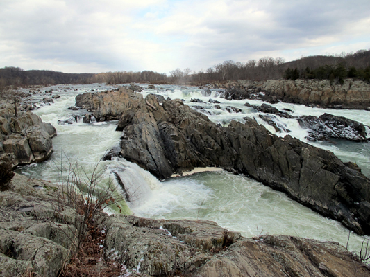 The Great Falls along the Potomac River